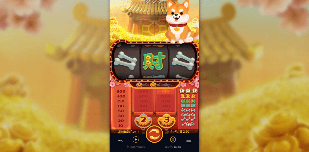 รูปแบบคุณสมบัติฟังชั่นการใช้งานต่างๆของเกมสล็อต