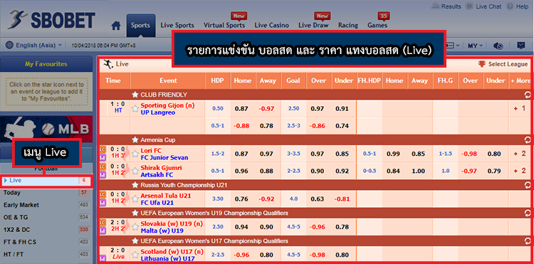เลือก แทงบอลสด Live Score ดียังไง ที่เรามีคำตอบ