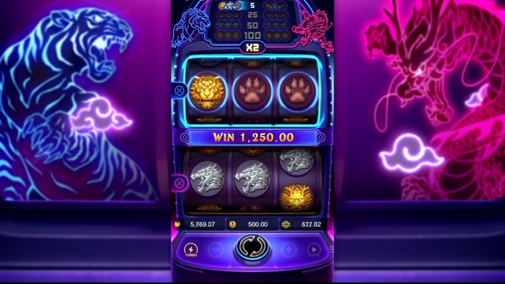 การเล่นเกมสล็อต Dragon tiger luck